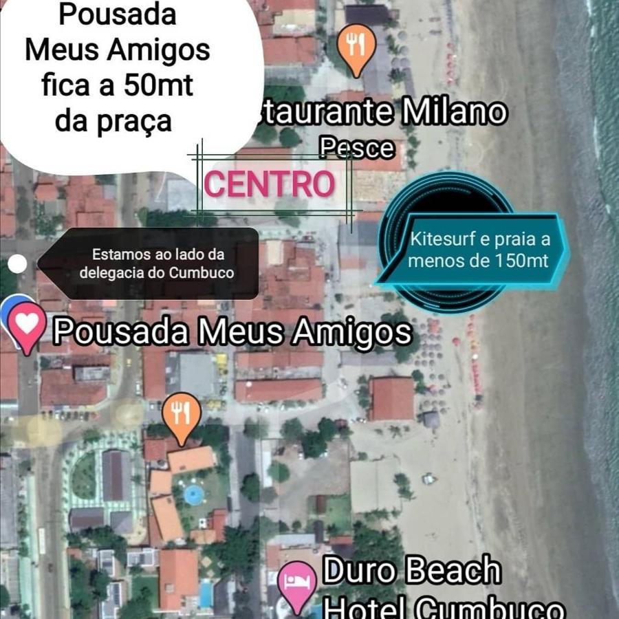 Hotel Casa Meus Amigos Kitesurf In The Center Of Cumbuco Exterior foto